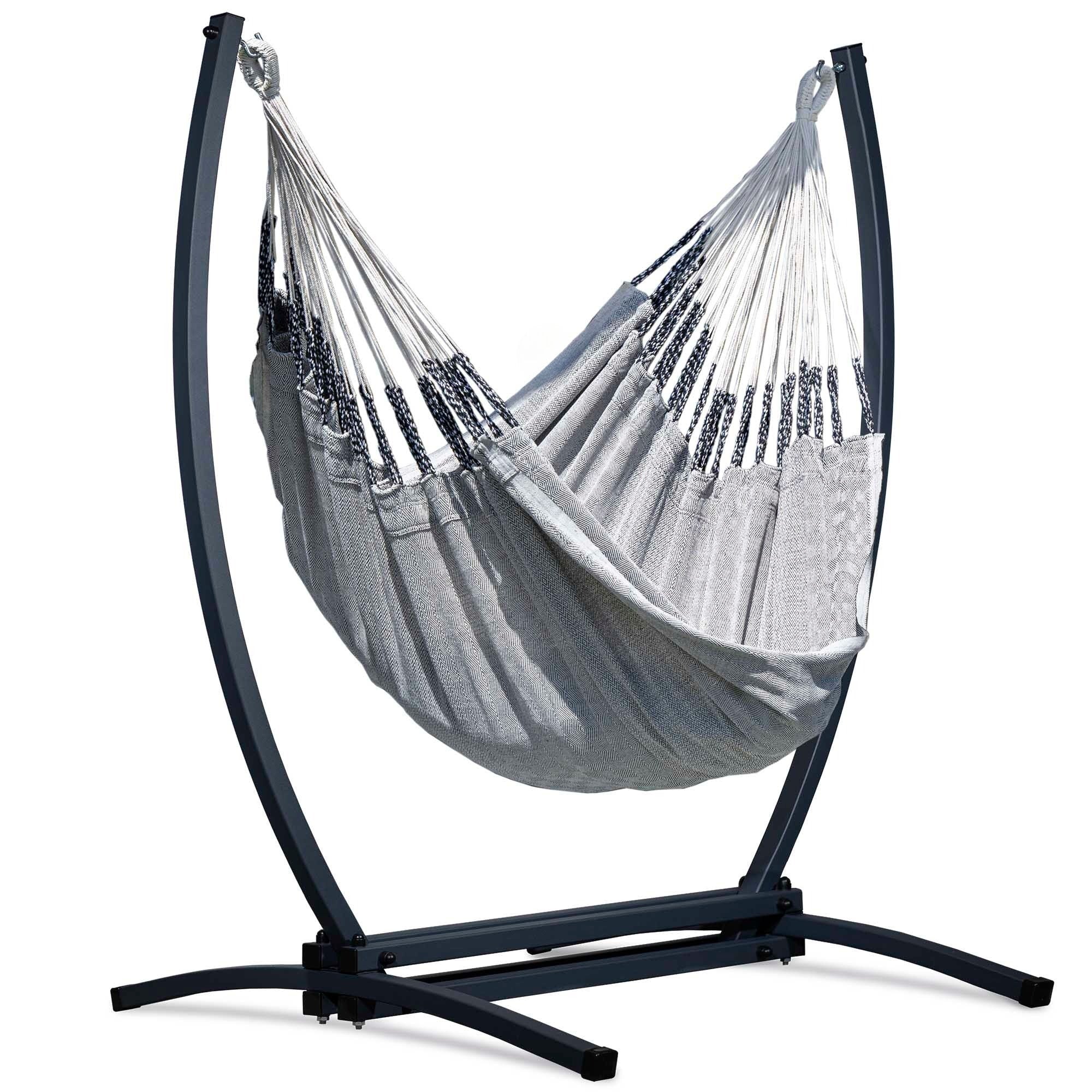 Fauteuil Suspendu Confort Andara | Chaise Hamac Moelleuse, Jardin & Intérieur | HAMACJARDIN