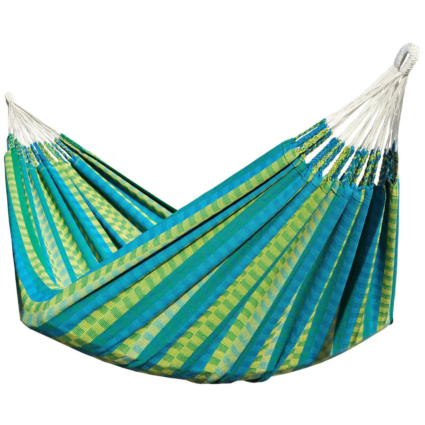 Hamac Colombien Premium 2 Personnes Valdora | Tissé Main, Coton Épais | HAMACJARDIN