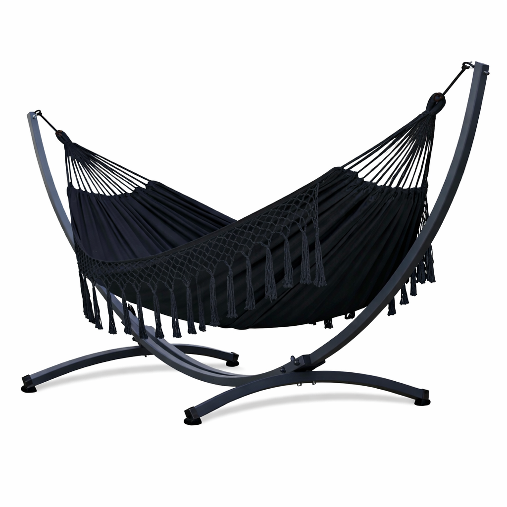 Hamac sur Pied 2 Personnes Luminia | Léger, Lumineux, Jardin & Terrasse | HAMACJARDIN