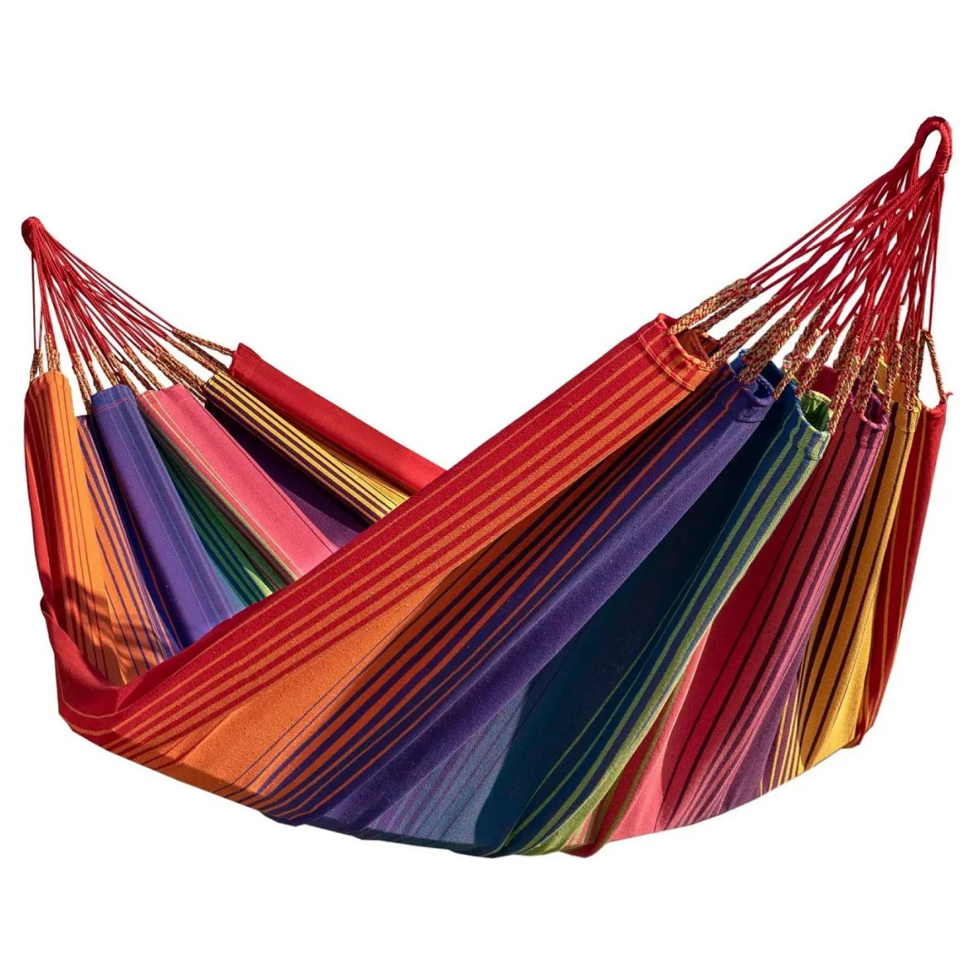 Hamac Colombien Duo Valparaíso | 2 Personnes, Artisanal, Coloris Vibrants | HAMACJARDIN